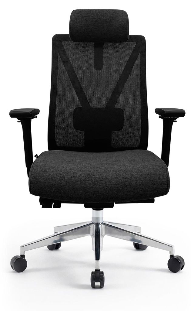 JAN NOWAK Ergonomischer Bürostuhl in Schwarz mit Netzbezug VECTOR