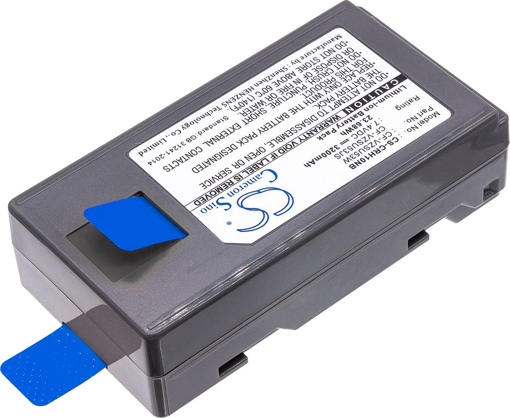 TECHTEK Laptop Akkus Kompatibel mit [Panasonic] CF-H1, CF-U1, Toughbook CF-H1, Toughbook CF-U1 Ersetzt CF-VZSU53AW, für CF-VZSU53JS, für CF-VZSU53W