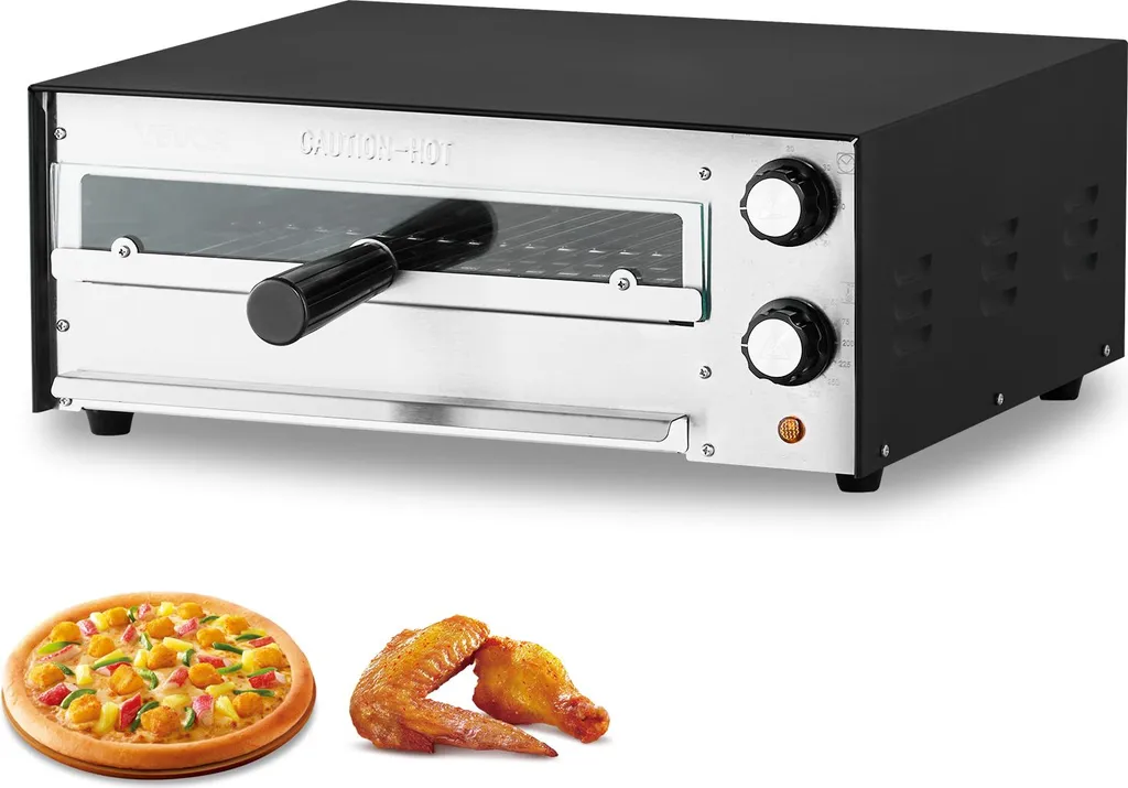 Réussir sa pizza maison avec le four électrique VEVOR réglable 305mm