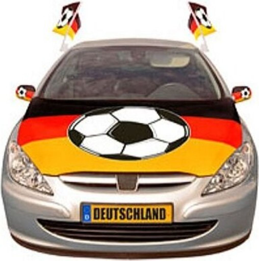 BRD Deutschland Dekobekleidung für die Motorhaube Produktbild 