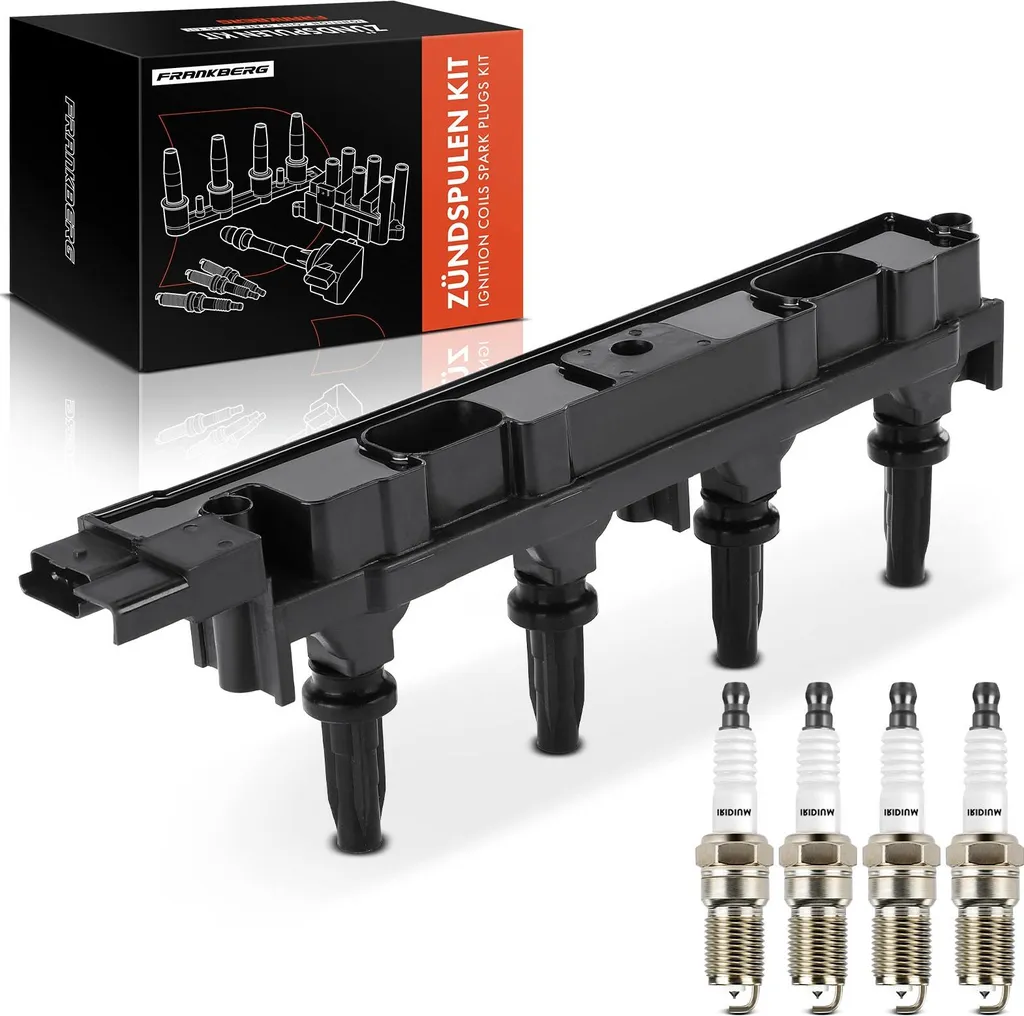 Modulo Accensione Frankberg + 4 Candele per Gruppo PSA 2.0 16V