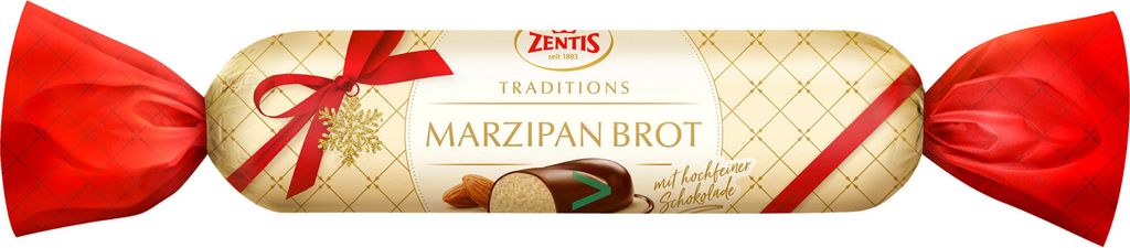 Zentis Marzipan Brot schokoliert 100g Produktbild 