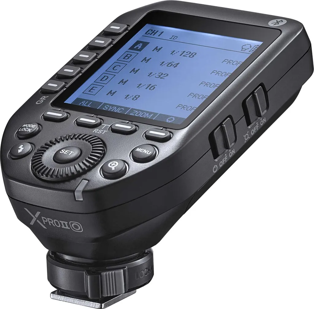 Trasmettitore Godox Xpro II-O MFT - Eleganza e Controllo Wireless