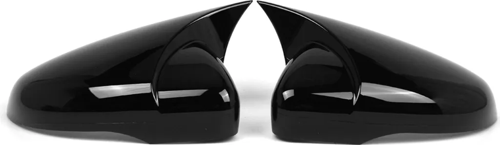 Couvercle de Rétroviseur Extérieur Noir pour MK6 2009-2014 en ABS 2pcs