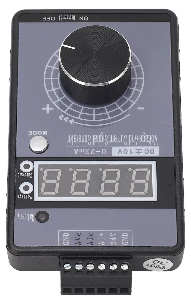 Générateur 0-22mA haute précision avec batterie rechargeable pour tests API