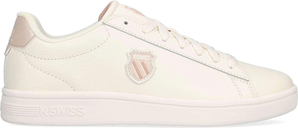 K-Swiss Court Shield II Snow White/Crystal Gray/Rose Dust Größe EU 42