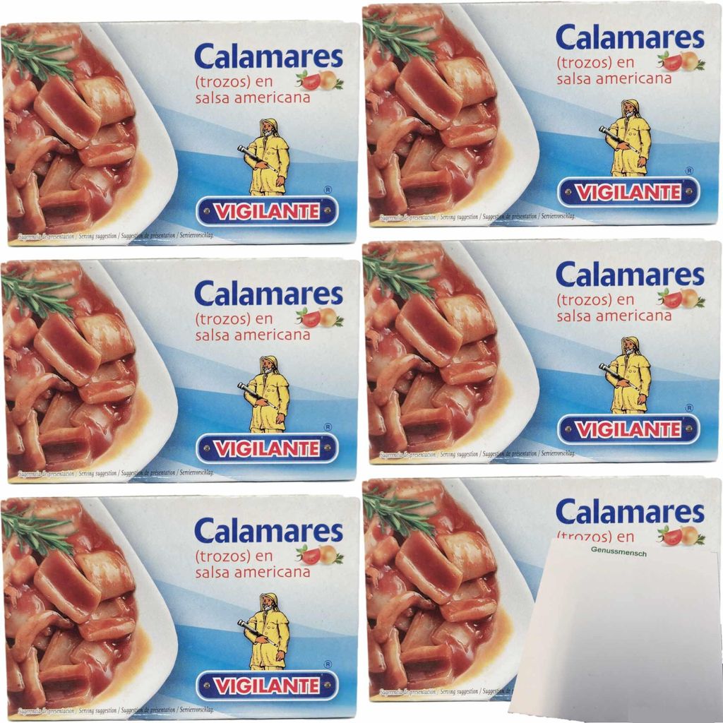 Vigilante Calamares, Tintenfisch (Stücke) in amerikanischer Produktbild 