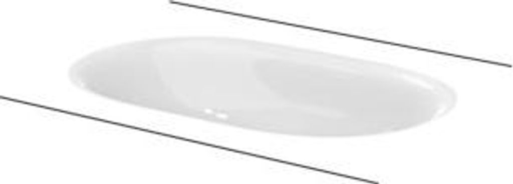 BETTE A217-040 Waschtische Oval Comodo Unterbau