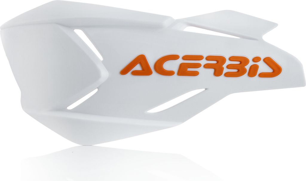 Acerbis X-Factory Handschutzschale, weiß/orange, Einheitsgröße