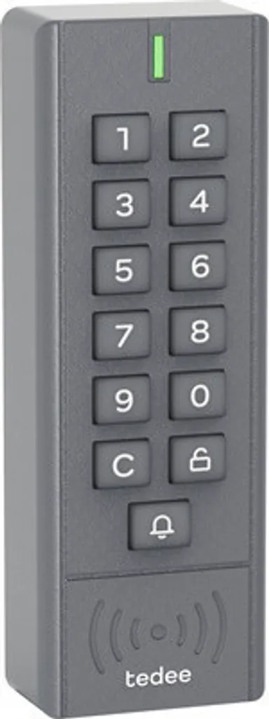 Tedee Keypad - Clavier à code sans fil pour serrure connectée intelligente