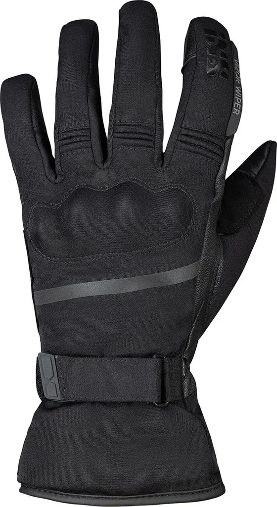 Gants moto femme iXS Classic Urban ST-Plus noir - Gants homologués CE DS