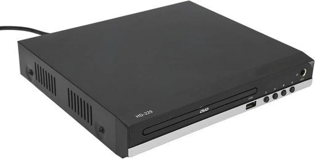 Lecteur HD-DVD 1080p ultra compact avec upscale vidéo et port USB