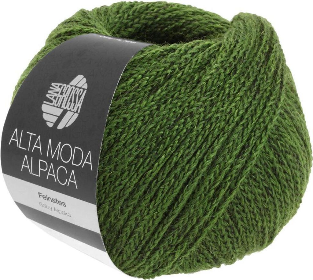 Lana Grossa - Alta Moda Alpaca 0080 flaschengrün