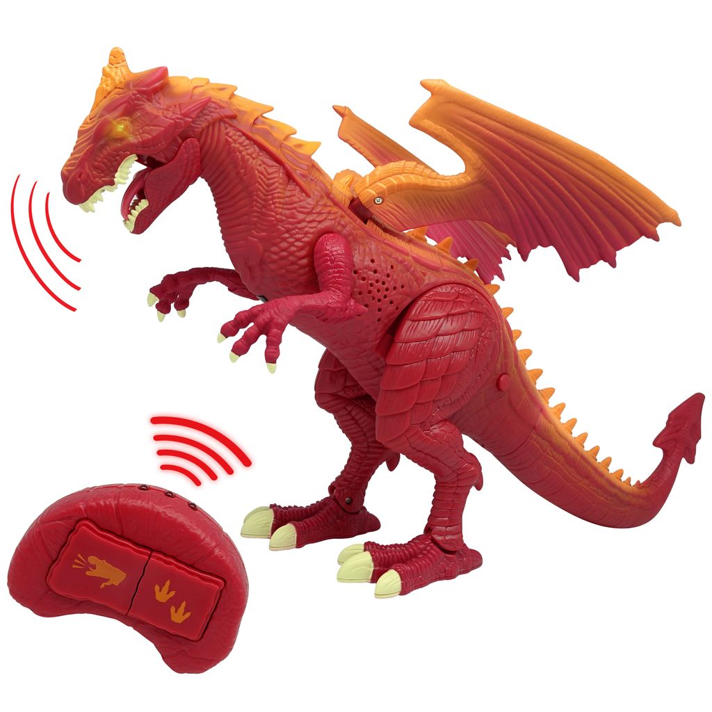 Mighty Megasaur : un dragon avec des lumières, des sons et Image du produit 