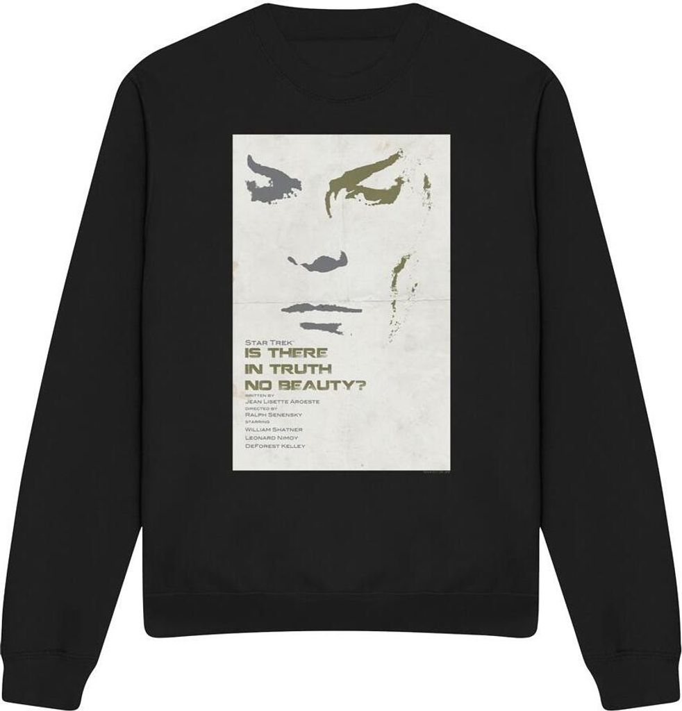 Star Trek - "The Original Series Episode 60" Sweatshirt für Herren/Damen Uni TV11628 (M) (Schwarz)