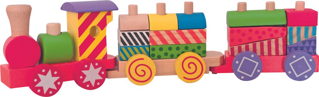 Woody Woody Stapelzug 17-tlg. 35x9 cm 91122