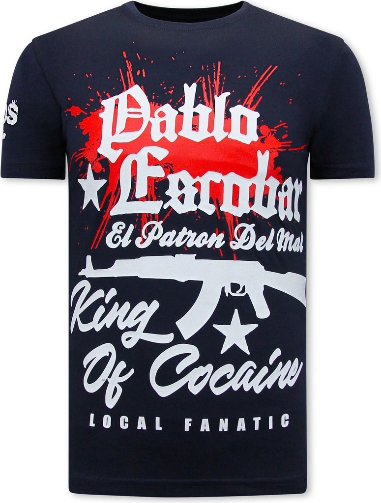 Pablo Escobar Print T - XL