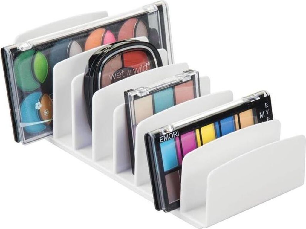 Schminkaufbewahrung Kosmetik Organizer mDesign Make-up Organizer weiß
