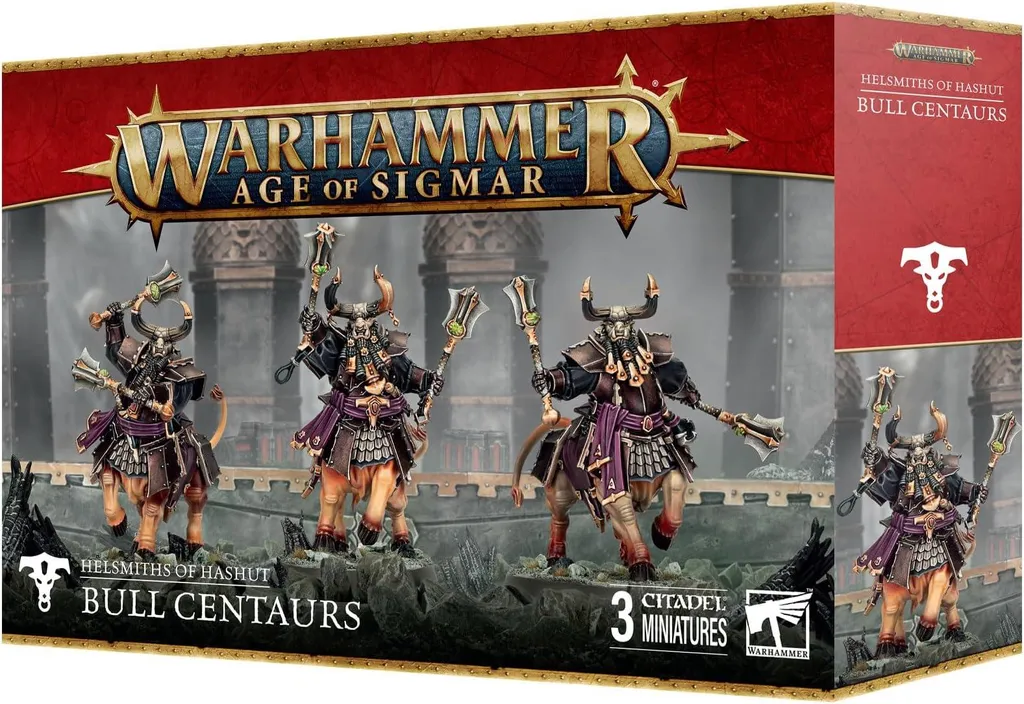 Warhammer Age of Sigmar Helsmiths of Hashut Centaures du Taureau Chaos