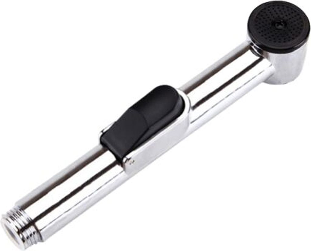 Toilettenpistole aus Edelstahl, Handbadhahn, Badezimmer, manuelles Sprühgerät, Duschkopf, automatische Reinigung, sanitärer Badezimmerzugang, 1 ...