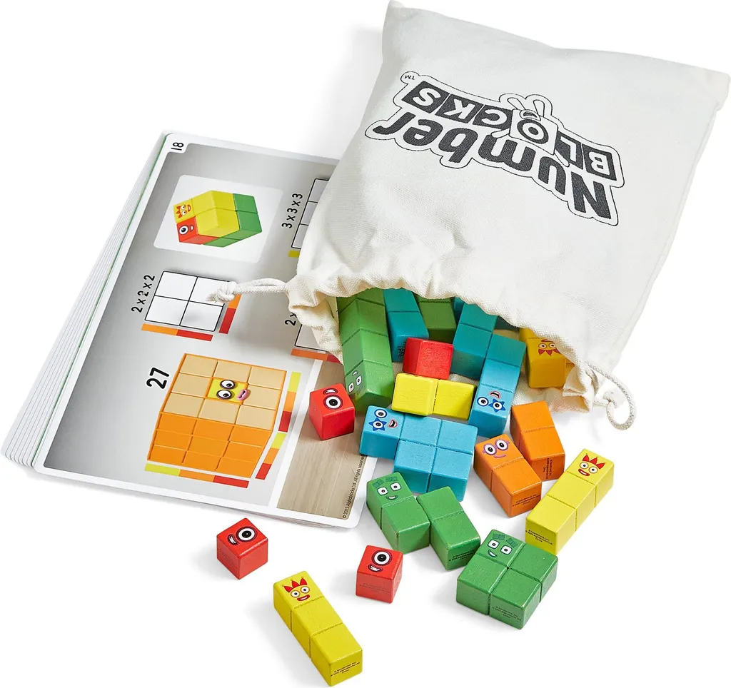 Apprendre les Maths : Kit Numberblocks de Construction en Bois Durable - 2