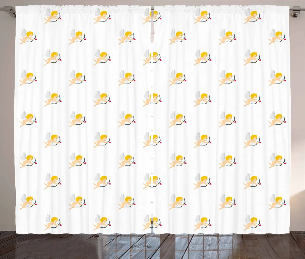 Tenda Rustica con Angeli ABAKUHAUS 280x175 cm - Decorazione Romantica