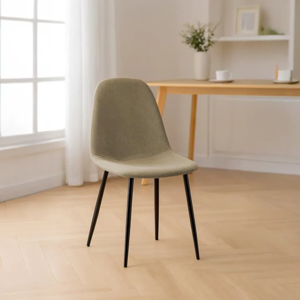Offerta Sedia Napier Taupe: Robusta, Moderna e Facile da Pulire - 5