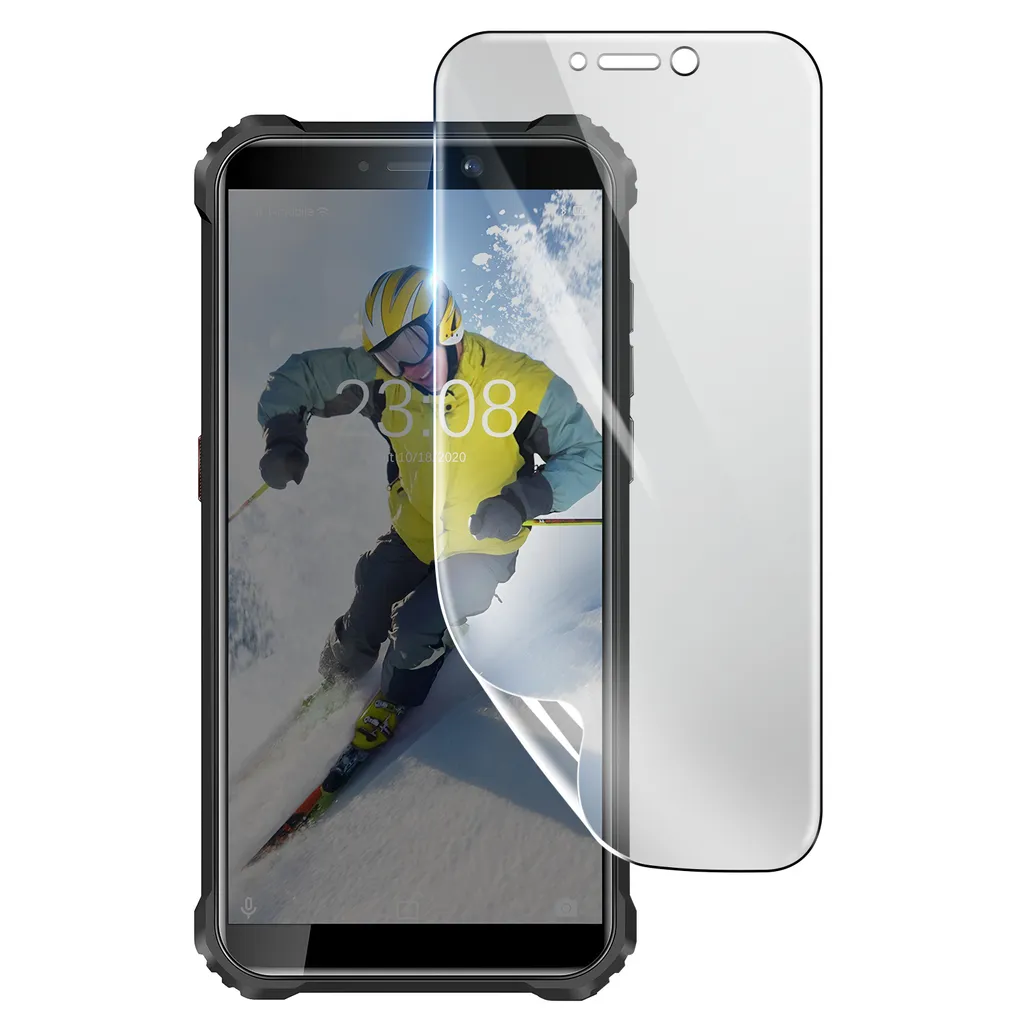 Zidwzidwei Pellicola Protettiva in Vetro Temperato per Oukitel WP5 [3Pezzi], Durezza 9H, 2.5D Alta Definizione, Senza Bolle, Anti Graffio Protezione Schermo per Oukitel WP5