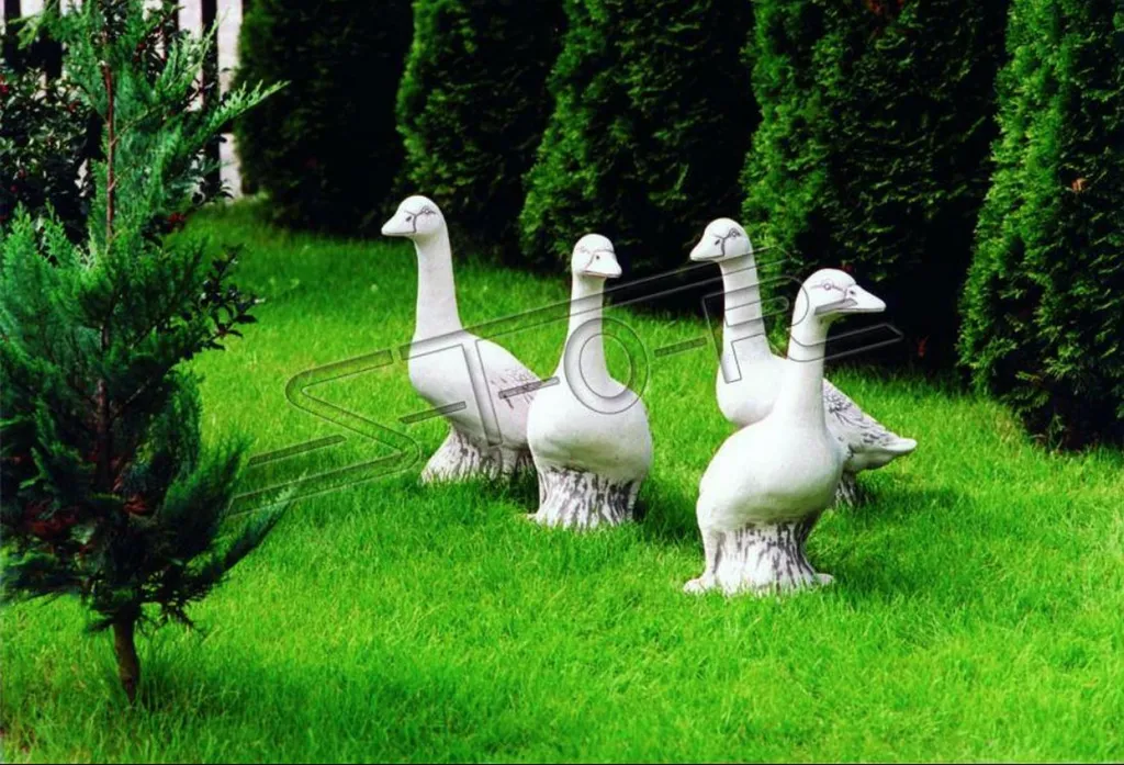 Statue Canard de Jardin Inaltérable - Décoration Extérieure Durable 166