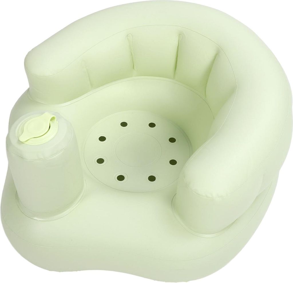 Baby-aufblasbare Couch, PVC, niedlich, bequem, tragbar, eingebauter Pumpstuhl zum Baden, Essen, Spielzeug