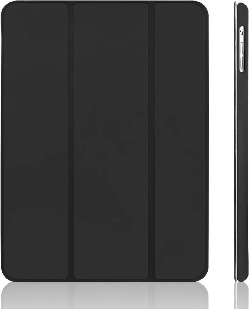 Cover Professionale iPad Air 2 / 6 Nero Similpelle - Supporto Tablet PC