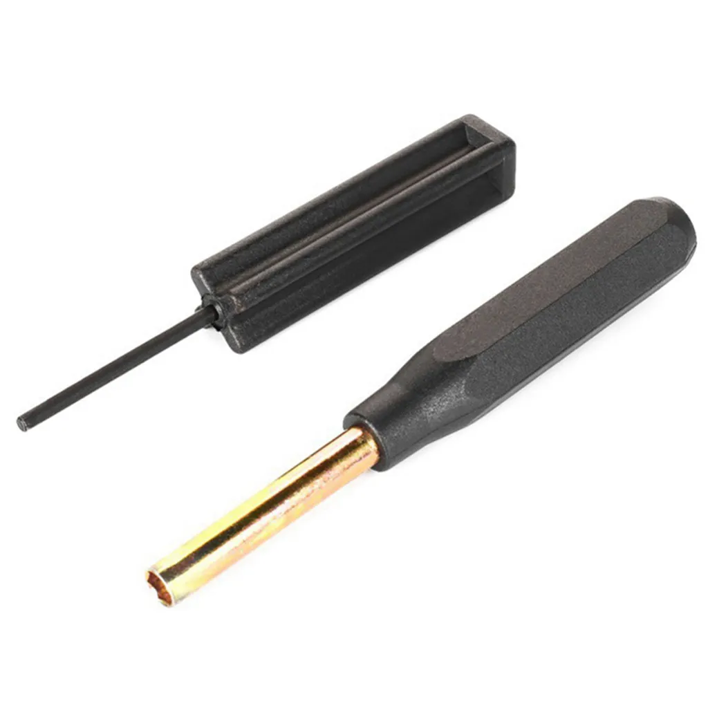 Set di attrezzi Glock, attrezzo per la rimozione del caricatore, attrezzo esagonale per i modelli Glock 9/40 standard, attrezzo per il montaggio del mirino (nero) - 6
