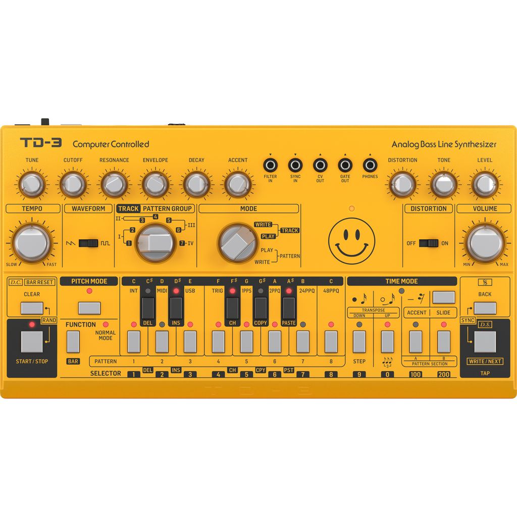 Behringer TD-3-AM - Analoger Bassline-Synthesizer Produktbild 