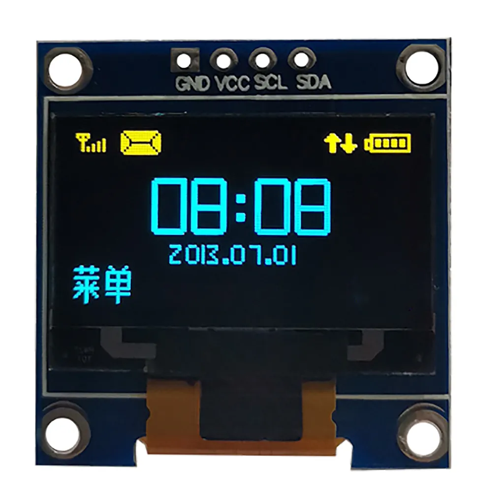 Display LED Organico I2C SSD1306 - Design Sottile per Progetti IoT - 6