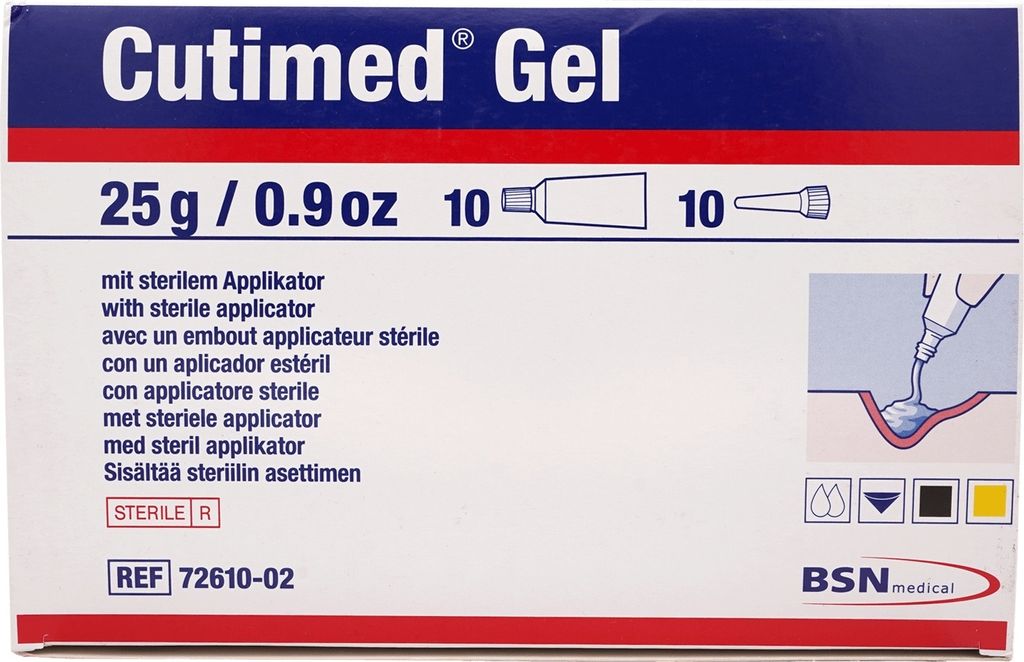 Cutimed Hydrogel amorph 10X25 g