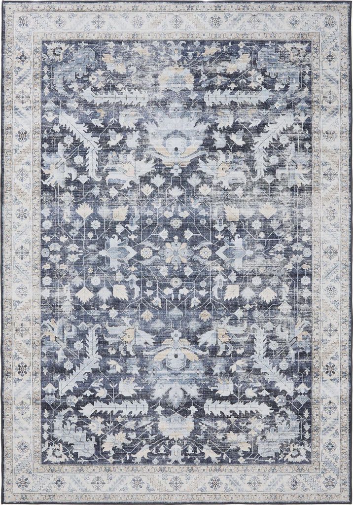 benuta prany vintage dywan George Niebieski 200x300 cm Zdjęcie produktu 