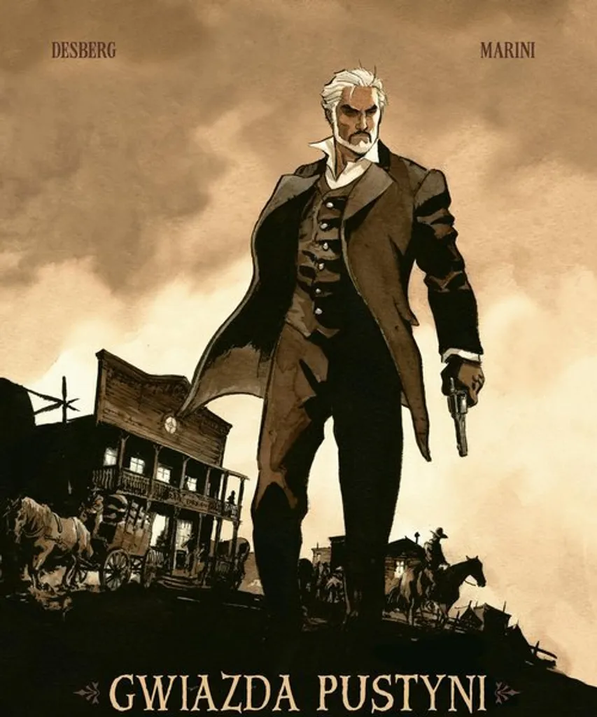 L'Étoile du Désert Tome 1 par Desberg et Marini - BD Culte Western
