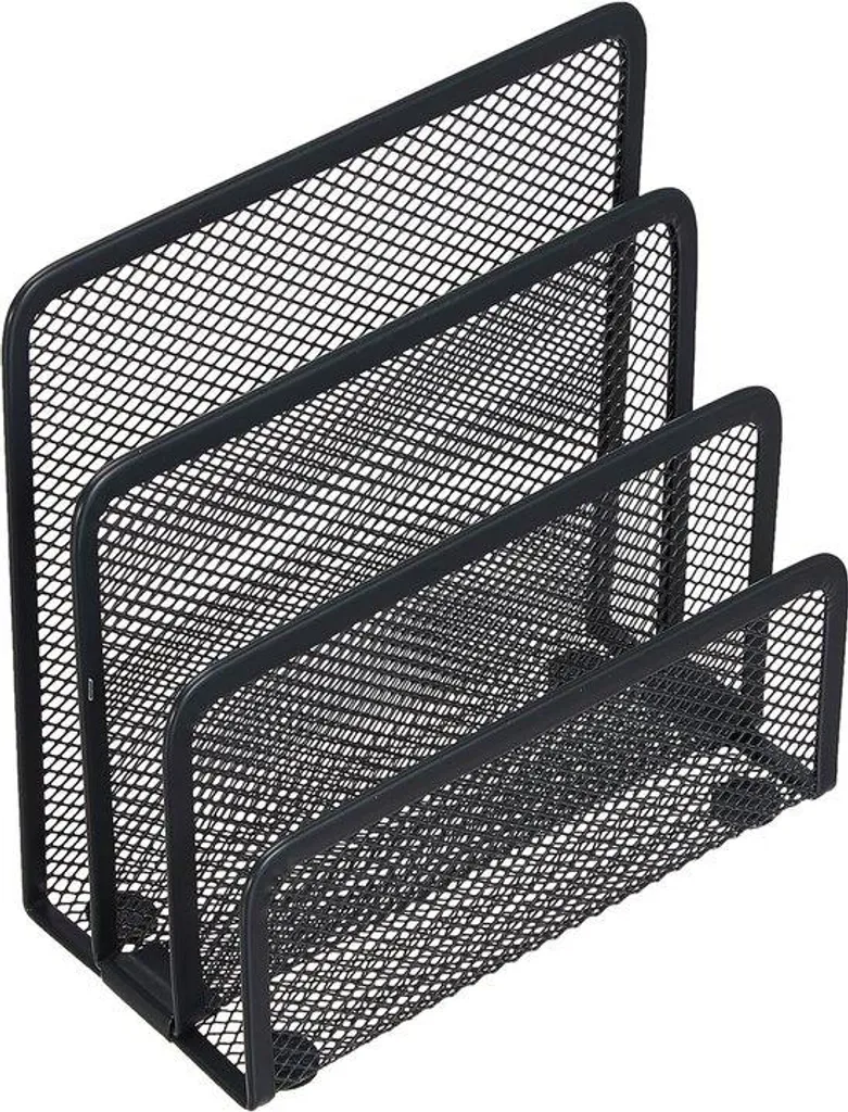 Rangement de bureau Porte-lettres Anthracite pour Télétravail Organisé