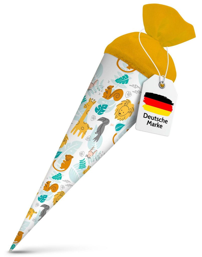itenga Geschwister Schultüte 35cm "Afrikanische Tiere" Produktbild 