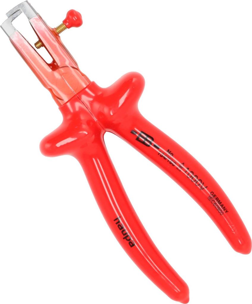 Haupa VDE-isolierte Abisolierzange 160 mm - Maxami