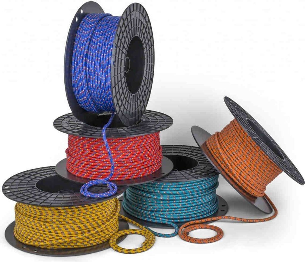 Springseil Rollenware Farbe - gelb