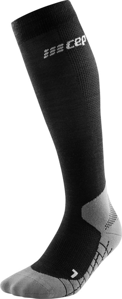 CEP light merino socks, hiking, tall, v3, men black black IV