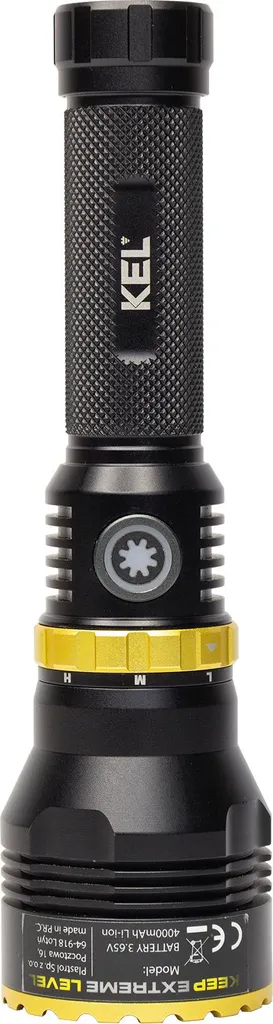 Torche à Main LED Rechargeable Plastrol LP-1A Étanche pour Extérieur