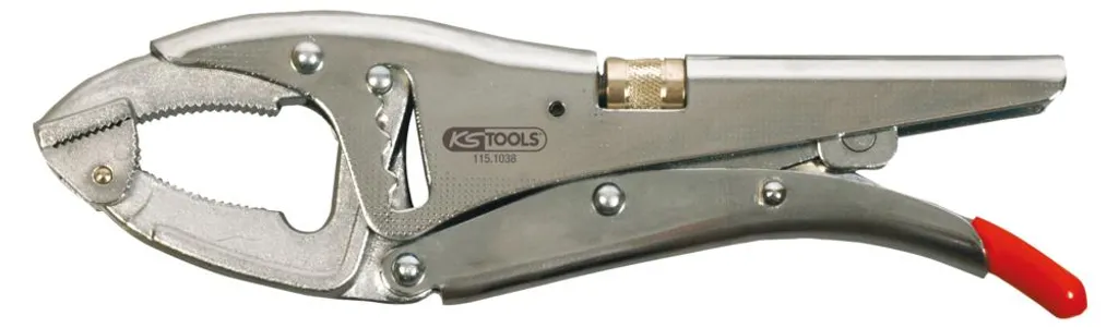 Pince étau pour serrage d'angle et surfaces inclinées - 10' KS TOOLS
