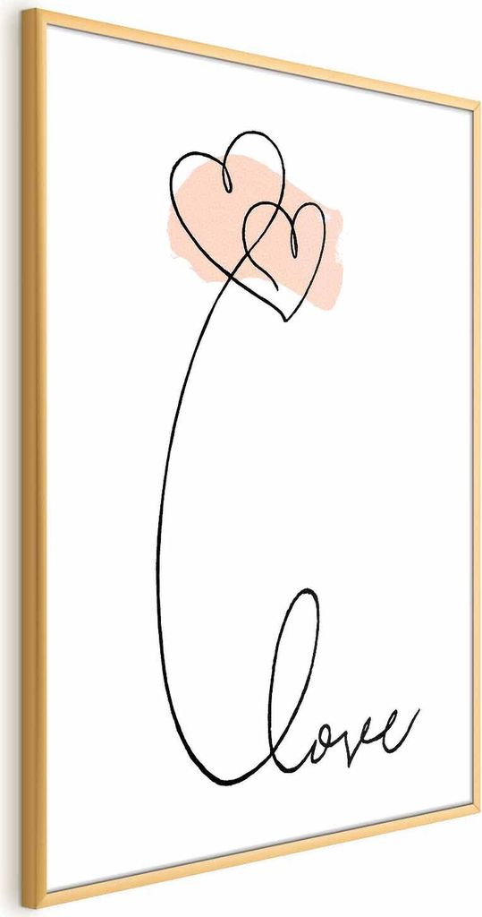 Posterpapier Poster - Connected in the Clouds 40x60 cm Text m-A-0926-ao-a
