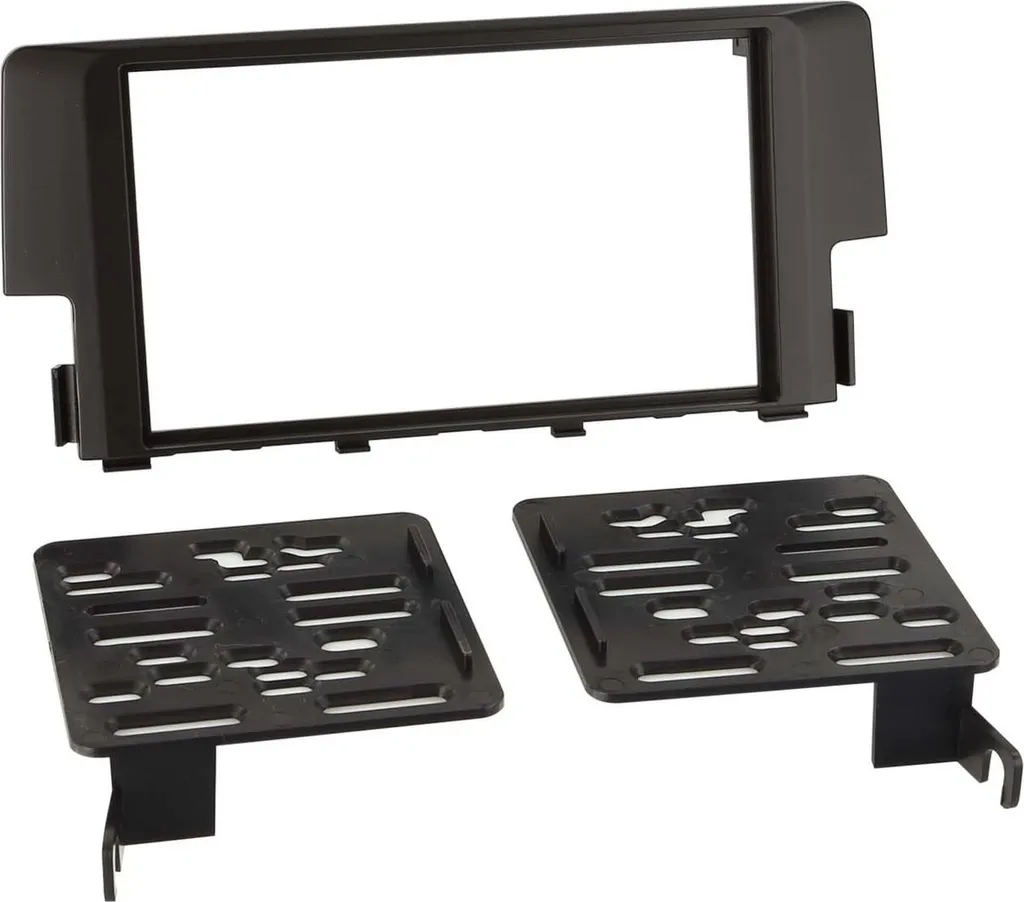 Façade d'auto 2-DIN Civic LX 2016+ Noir - Kit d'installation complet