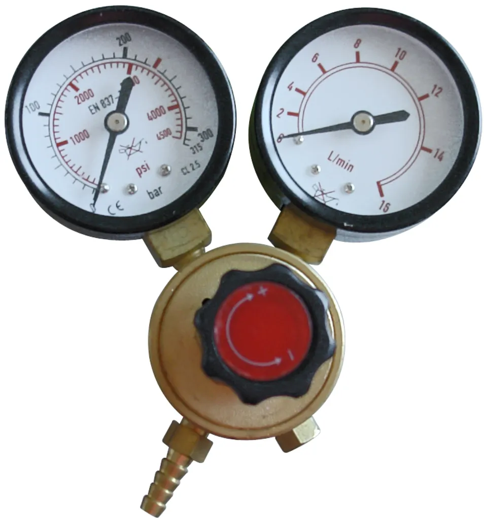 Soupape de réduction de CO2 avec manomètre de précision - Modèle R-120