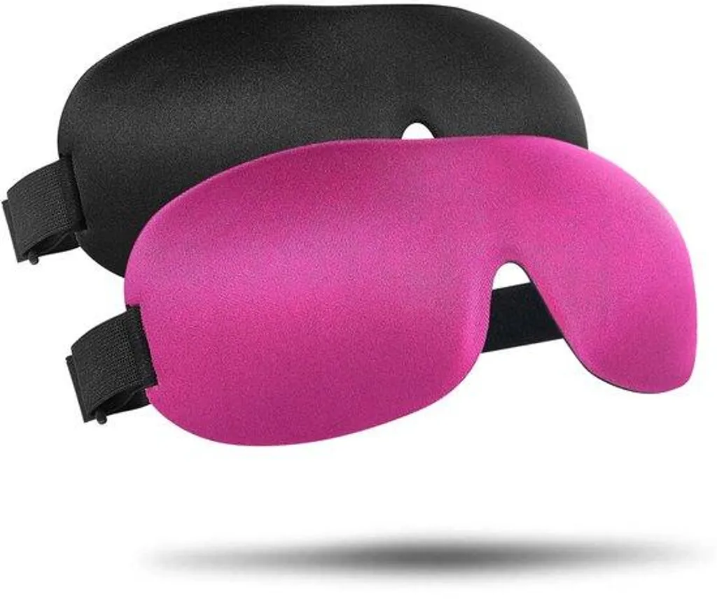 Masque de sommeil 3D anti-lumière et pression pour un repos profond