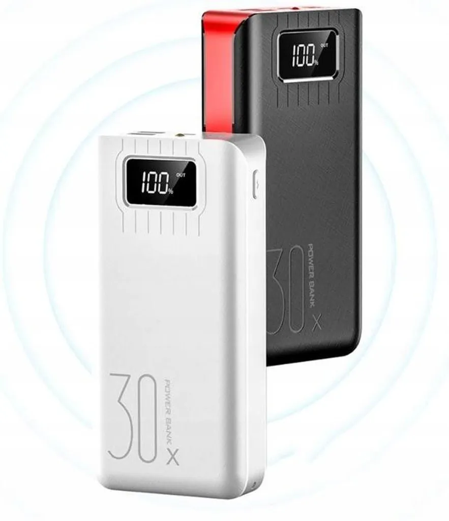 Batterie de Secours 30000mAh pour Voyage : Chargeur Rapide USB-C 22,5W