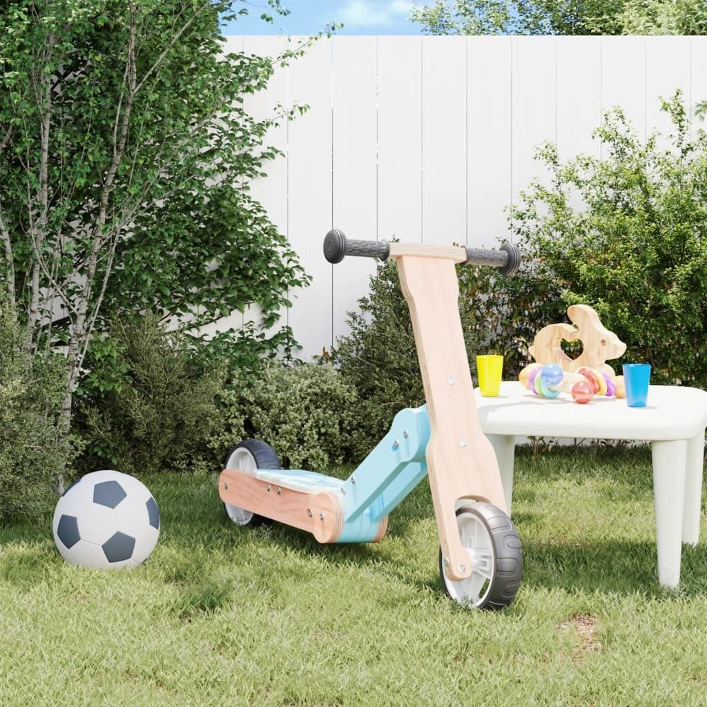 "WINTER SALE"Kinderroller 2-in-1 Hellblau NEU859315 - Spielfahrzeuge
